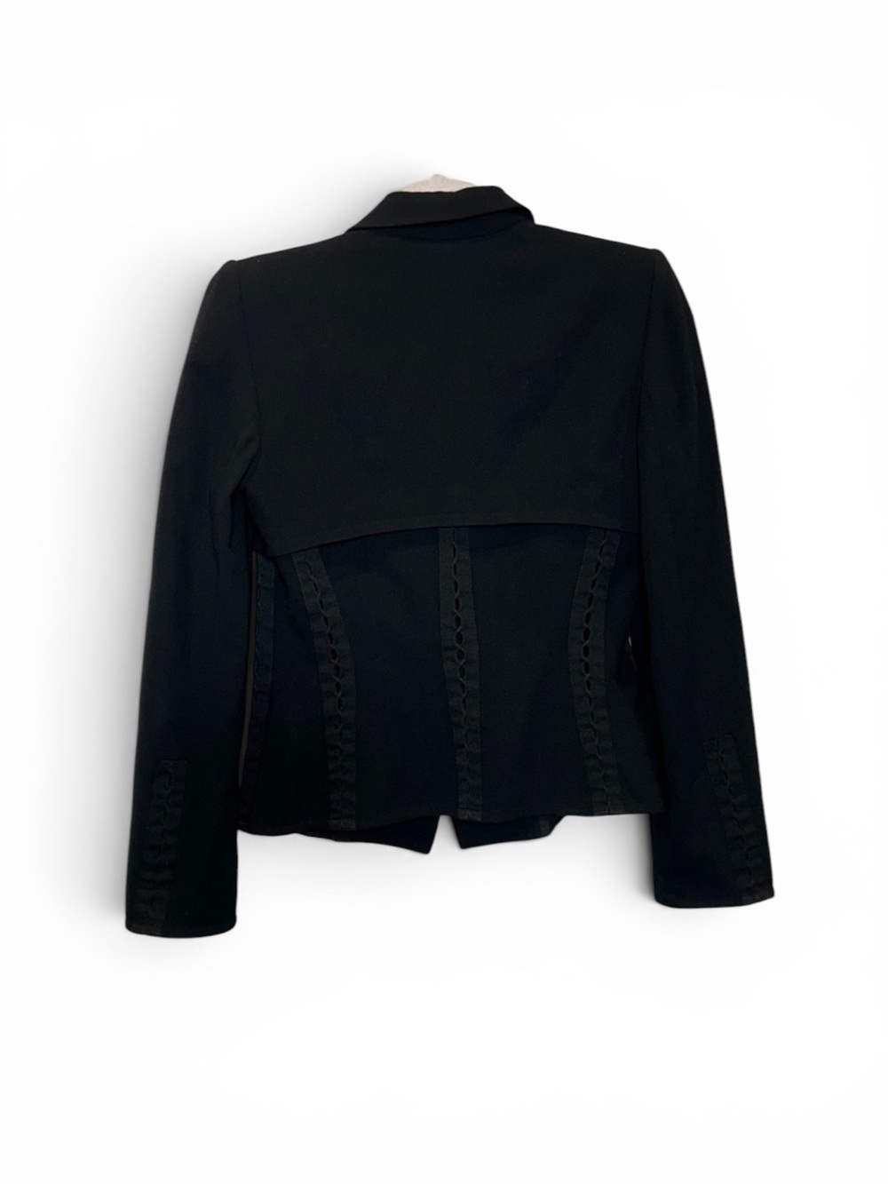 Armani Collezioni Black Women's Corset Blazer